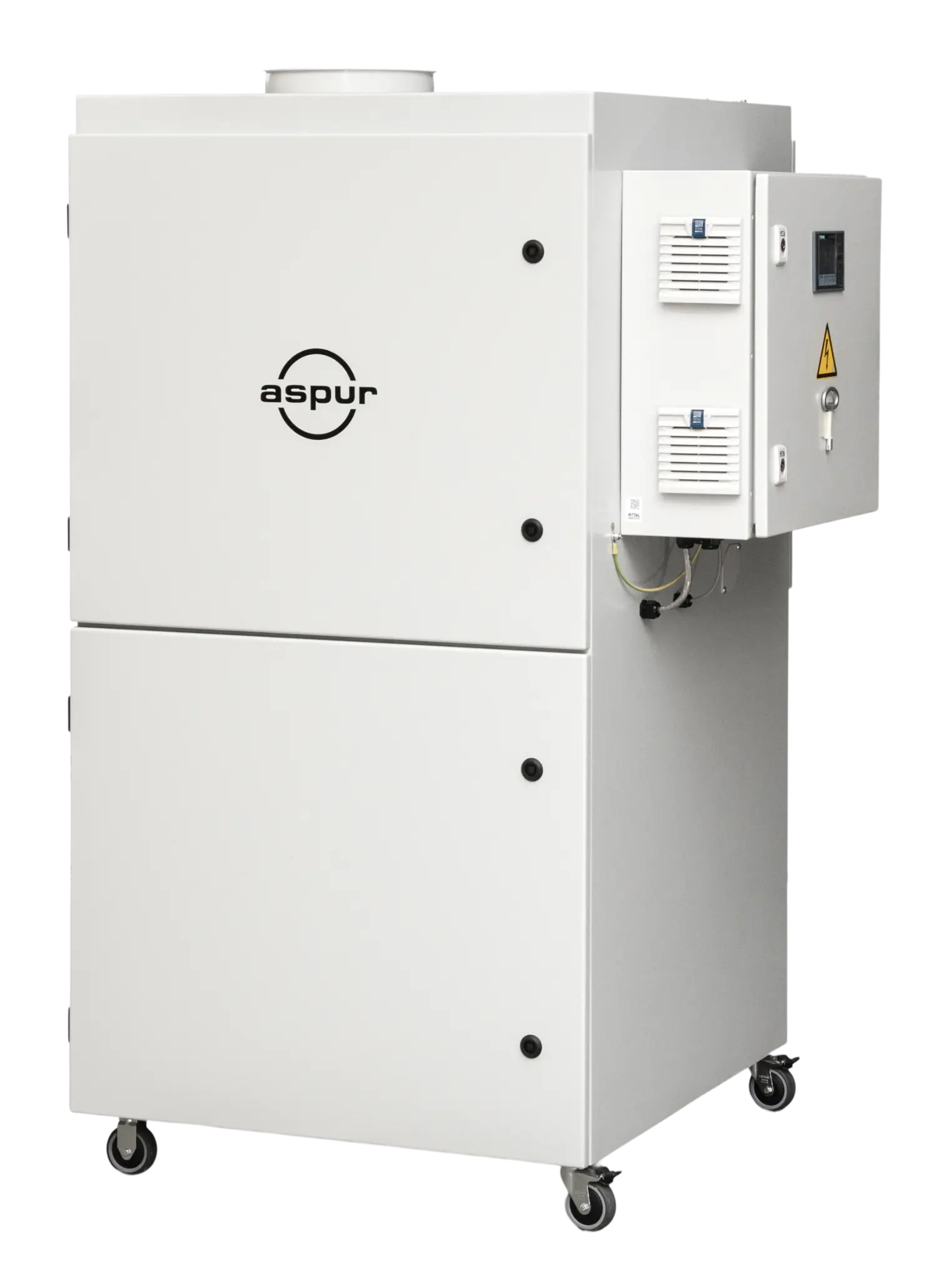 Der airsorb3 ist eine mobile Absauganlage – ideal geeignet für Stäube, Späne, trockene und wässrige Medien.